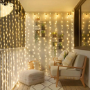 Cortina de LED Decoração com Controle Bivolt