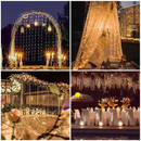 Cortina de LED Decoração com Controle Bivolt