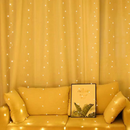 Cortina de LED Decoração com Controle Bivolt