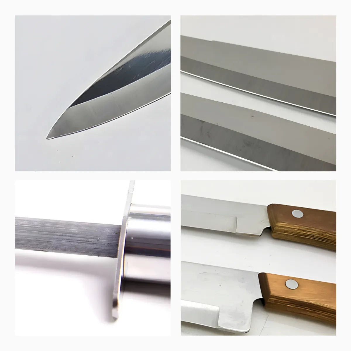 Kit de Facas com Chaira Inox Resistente