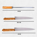 Kit de Facas com Chaira Inox Resistente