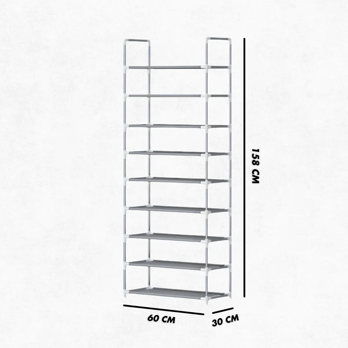Sapateira Vertical Organizador de Sapatos 9 Prateleiras