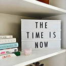 Luminária Criativa de Recados Quadro Iluminado