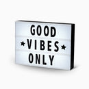 Luminária Criativa de Recados Quadro Iluminado