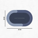 Tapete Absorvente e Antiderrapante para Banheiro