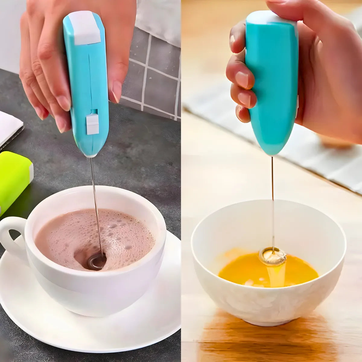 Misturador de Bebidas Portátil Pilha