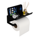 Suporte Papel Higiênico Premium Apoio para Objetos