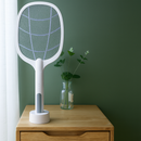 Raquete Elétrica Mata Insetos Recarregável LED