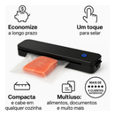 Máquina Seladora de Alimentos Portátil Vácuo