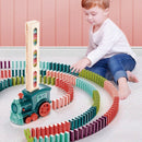 Trem Automático Empilha Dominó Montessori