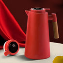 Garrafa Térmica com Termômetro 1L Vermelho